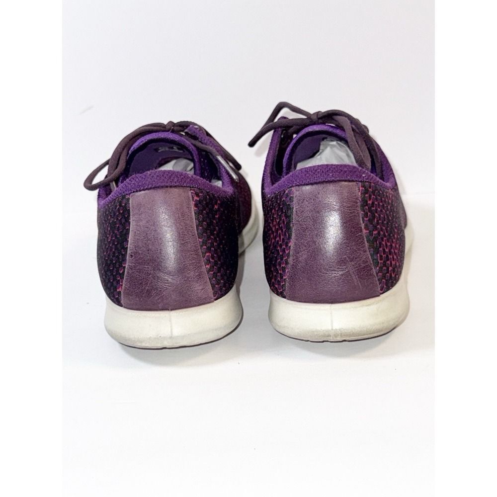 Ecco Sense Sport Lace Up Sneakers Comfort Walking Purple Light Womens 40/ 9-9.5 - Picture 8 of 15